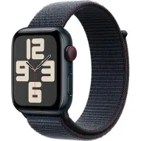 Apple Watch SE 2024 4G 44 mm Minuit Boucle Sport