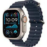 Apple Watch Ultra 2 4G 49 mm Argent Bracelet Océan Bleu