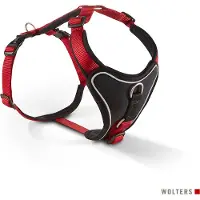 Wolters Harnais Professional Comfort taille 5 70-85 cm x 3,5 cm rouge/noir (5, Chien, Général)