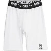 Puma Hommes, Bas de sport, Hoops Team Short Baselayer (3XL), Blanc