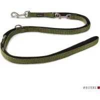 Wolters Professional Comfort Leash Size L 200 cm x 2,0 cm olive/black (L, Chien, Promenade)