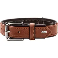 Hunter Collier Canadian Up pour chiens Cognac S/M (M, S, Chien, Général)