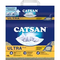 Catsan Litière Agglomérante Ultra Plus 10 L