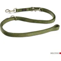 Wolters Professional Laisse de présentation taille XL 200 cm x 2,5 cm olive (XL, Chien, Général)