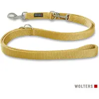 Wolters Professional Leash Size XL 200 cm x 2,5 cm curry yellow (XL, Chien, Général, Promenade, Sport canin)