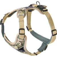 Hunter harnais Divo Camouflage, taille:XS, couleur:beige