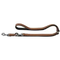 Hunter Laisse réglable Canadian Up, cognac/noir S (S, Chien, Promenade)