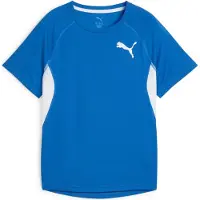 Puma Garçons, T-shirt de sport, Y CROSS THE LINE TEE 3.0 (140), Bleu, 140