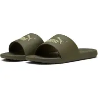 Puma Pantoufles Cool Cat 2.0 pour homme, vert, taille 9