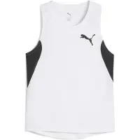 Puma Unisexe, T-shirt de sport, Y Cross The Line Débardeur 3.0 (164), Blanc, 164