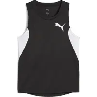 Puma Garçons, T-shirt de sport, Y Cross The Line Débardeur 3.0 (152), Noir, 152