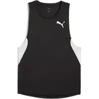 Puma Hommes, T-shirt de sport, M Cross The Line Débardeur 3.0 (XL), Noir, XL