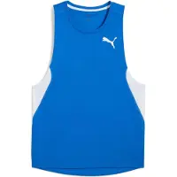 Puma Hommes, T-shirt de sport, M Cross The Line Débardeur 3.0 (S), Bleu, S