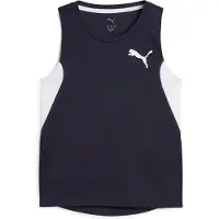 Puma Garçons, T-shirt de sport, Y Cross The Line Débardeur 3.0 (128), Bleu, 128