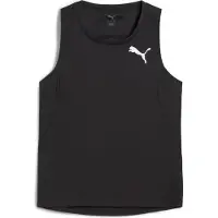 Puma Femmes, T-shirt de sport, W Cross The Line Débardeur 3.0 (XS), Noir, XS