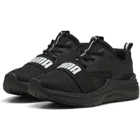 Puma Baskets basses enfant Wired 2 Jr garcons - Noir - 37