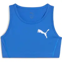 Puma Filles, T-shirt de sport, G Y Cross The Line Crop 3.0 (140), Bleu, 140