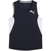 Puma Femmes, T-shirt de sport, W Cross The Line Débardeur 3.0 (S), Bleu, S