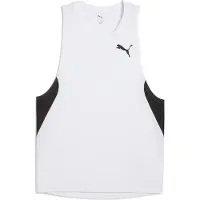 Puma Hommes, T-shirt de sport, M Cross The Line Débardeur 3.0 (3XL), Blanc, 3XL