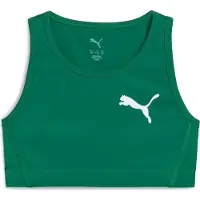 Puma Filles, T-shirt de sport, G Y Cross The Line Crop 3.0 (152), Vert, 152