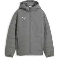 Puma Garçons, Vestes d'hiver, teamADDITIONS Veste à capuche Padded Jr, Gris, (152)