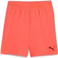Puma Shorts de Sport - TeamGOAL - Neon Sun av. Noir - - 8 ans (128) - Shorts