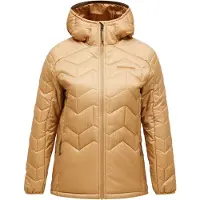 Peak Performance - Doudoune légère et polyvalente - W Elevate Liner Hood Sierra Sand pour Femme - Taille S - Jaune