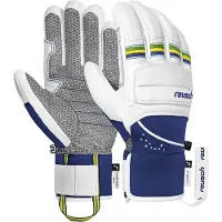 Reusch - Gants de ski chauds - Lucas Braathen White/Surf The Web en Cuir - Taille 10 - Blanc