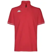 Kappa Barli Short Sleeve Polo Rouge 12 Years Enfants