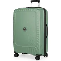 Hauptstadtkoffer Kotti - Grande valise extensible, valise à roulettes XL, valise trolley légère à 4 roulettes, coque rigide en PP durable, capacité de 23 kg, TSA, couleur menthe