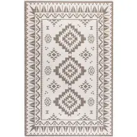 Hanse Home Tapis d'extérieur et d'intérieur, design moderne, résistant aux intempéries, idéal pour terrasse, en lin, dimensions : 120 x 170 cm
