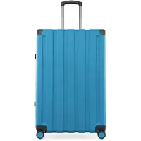 Hauptstadtkoffer - Q-Damm - Grande valise trolley rigide extension XXL, expandable Suitcase 77cm, 133 litres,Cyanblau