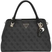 GUESS HWBG9672070 NOELLE II LUXURY SATCHEL Femme Schultertasche logo charbon