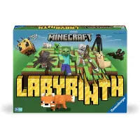 Ravensburger Planszowa Gra Labirynt Minecraft dla 2-4 Graczy, 7+, Czas Gry 20-30 min