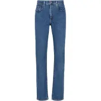 Levi's Jean '724 High Rise Straight Jeans' bleu denim