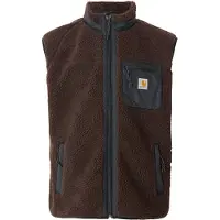 Carhartt WIP Gilet 'Prentis' chocolat / noir