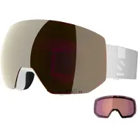 Salomon Radium Pro Sigma Ski Goggles Blanc Sigma Black Gold/CAT3+Sigma Light Blue/CAT1