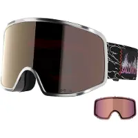 Salomon Sentry Pro Sigma Ski Goggles Argenté Sigma Gun Metal/CAT3+Sigma Light Blue/CAT1