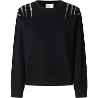 Pepe Jeans pour femme. PL5800024 Sweat Barny noir (S), Casuel, Coton
