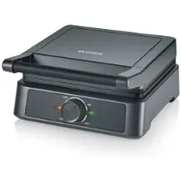 Severin 10002125000, Gaufrier, Noir