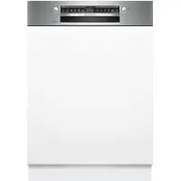 Bosch SMI4HAS07E, entièrement intégrable, taille standard (60 cm), acier inoxydable, boutons, 1,75 m, 1,65 m
