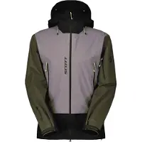 SCOTT - Veste 3 couches en GORE-TEX - Explorair GTX 3L Jacket M Evening Grey Black pour Homme en Nylon - Taille XL - Gris