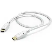 Hama Câble de charge, USB-C - USB-C, 1,5 m, Blanc