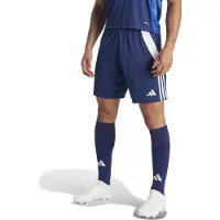 Adidas Pantalon de sport 'Tiro 24' bleu foncé / blanc