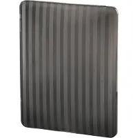 Hama Couverture iPad Randig Sort (Apple iPad 2012 (2e génération), Apple iPad 2012 (3e génération), Apple iPad 2012 (4e génération)), Étui pour tablette, Noir
