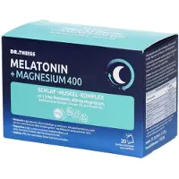 Dr theiss Dr. Theiss Mélatonine + Magnésium Complexe pour le sommeil en poudre, 30 sachets