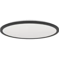 Eglo ROVITO-Z Applique/plafonnier Lampe éclairage - H3,2 x Ø50 cm - noir - 16,8W incl - IP44