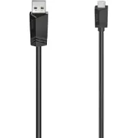 Hama Câble micro-USB, USB 2.0, 480 Mbit/s, 3,00 m