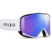 Julbo - Masque de ski photochromique - Cyrius-X Reactiv HD 1-3 Black/White en Silicone - Blanc