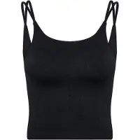 Born Living Yoga Shantala Medium Support Sports Top Noir L Femme
